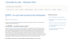 Desktop Screenshot of mosquitoweb.fr