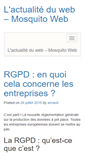 Mobile Screenshot of mosquitoweb.fr